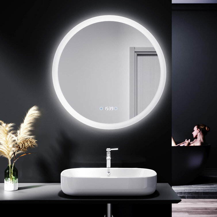 Mirror with 2024 touch light